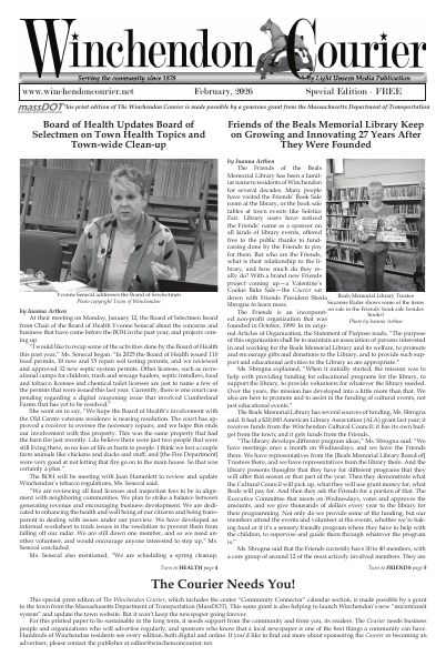 The front page, February 2026
