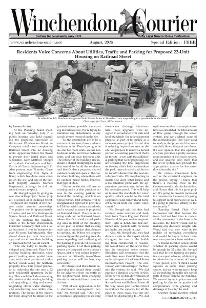 The front page, August 2026